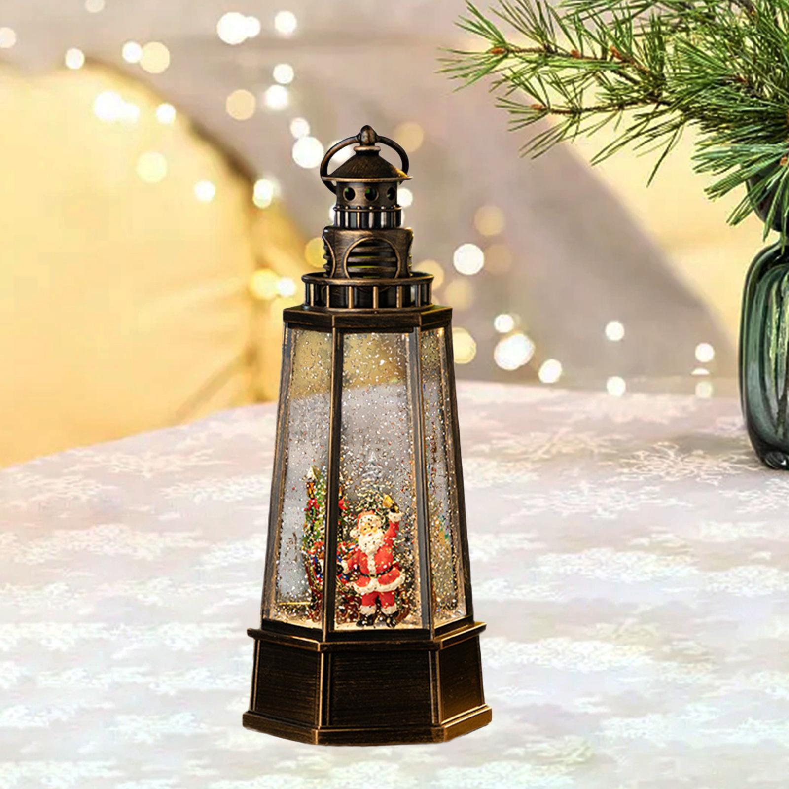 Snow Globe Musical - Świąteczna latarenka z kulką śnieżną, pozytywka