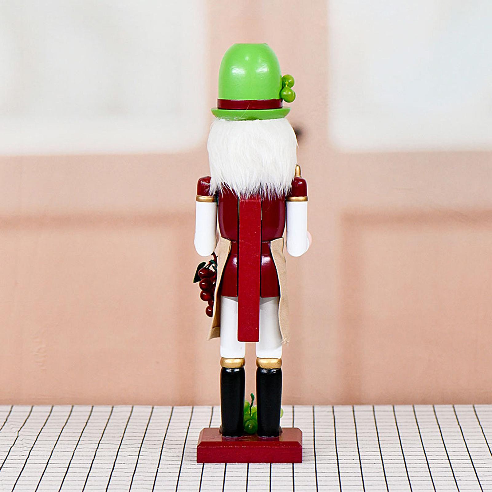 Nutcracker Figurine - Ozdoba Świąteczna Dziadek do Orzechów Drewniana
