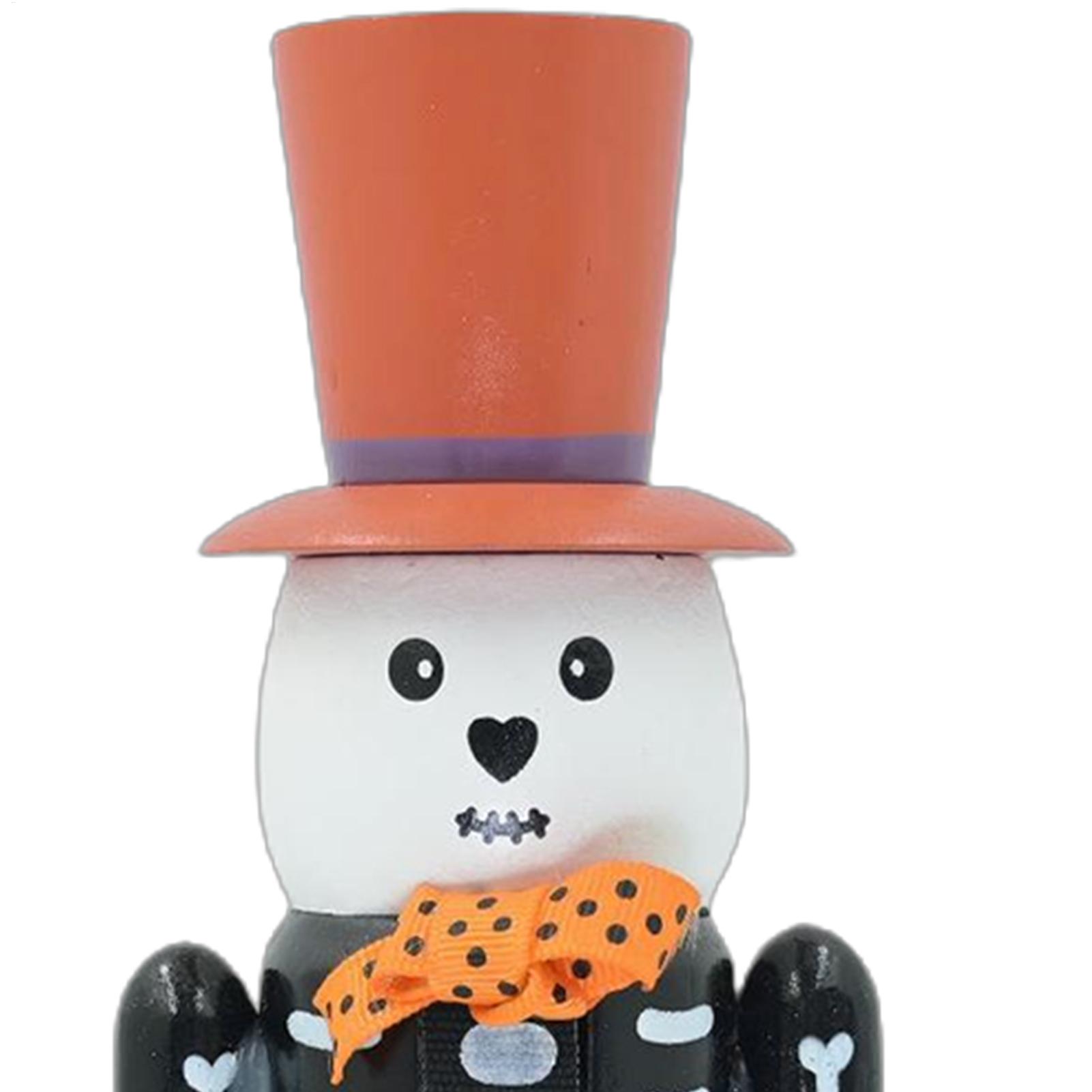 Nutcracker Figurine - Halloweenowe Dziadki do Orzechów Drewniane Straszne