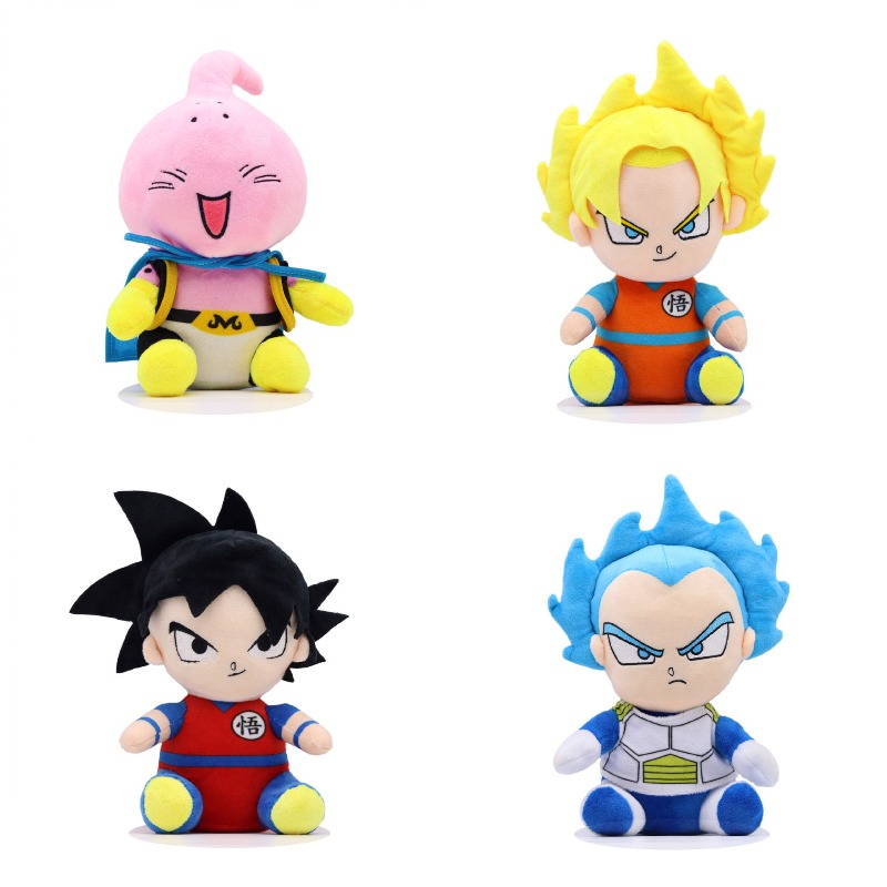 Ornament Ball Set - Dragon Ball Super Saiyan Kreskówka Urocza