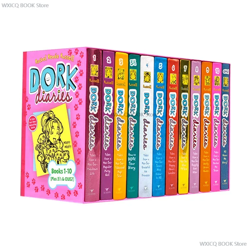 Gift Box Wrap Set - 12 książek Zestaw upominkowy Angielska książka