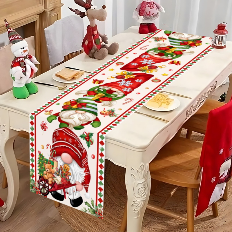 Christmas Table Runner - Świąteczny bieżnik na stół Bez Twarzy