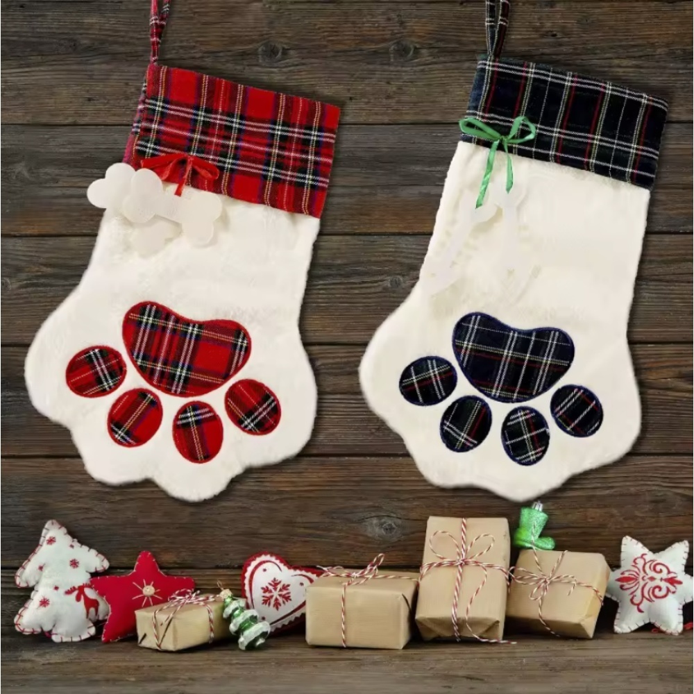 Christmas Stocking Hanging - Świąteczne skarpety, dekoracje noworoczne, skarpety dla
