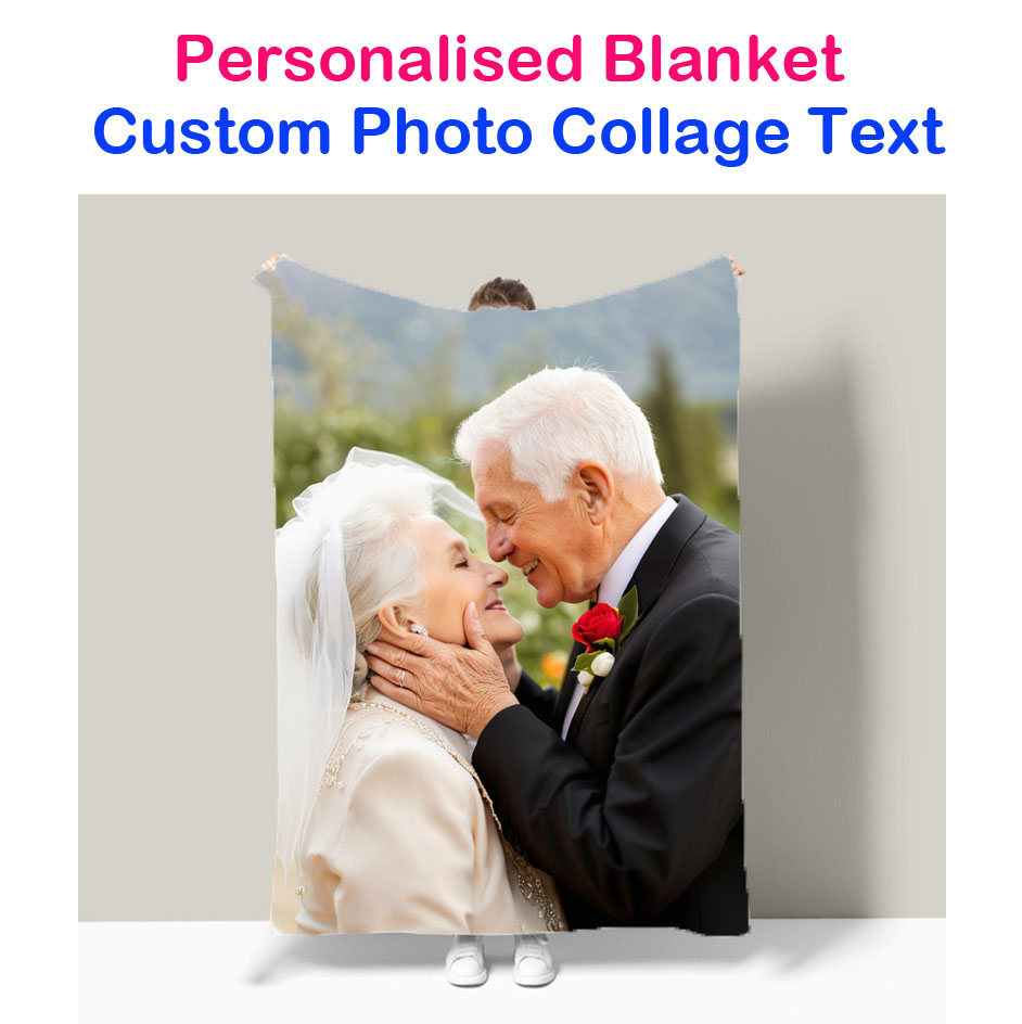 Christmas Throw Blanket - Koc z flaneli z możliwością personalizacji,