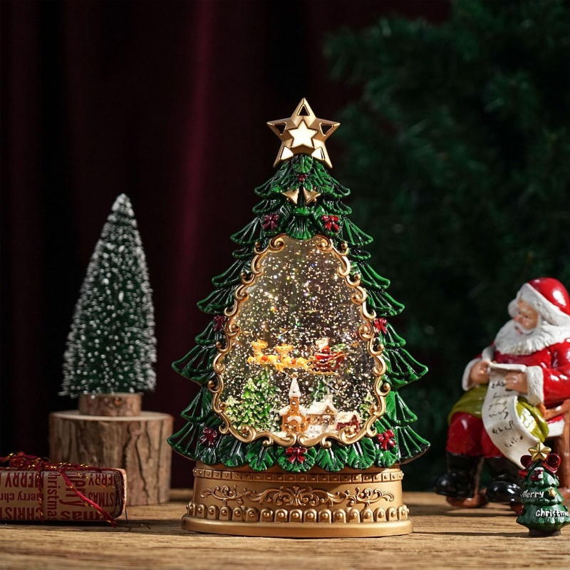Snow Globe Musical - Świąteczna kula śnieżna z pozytywką, dekoracja