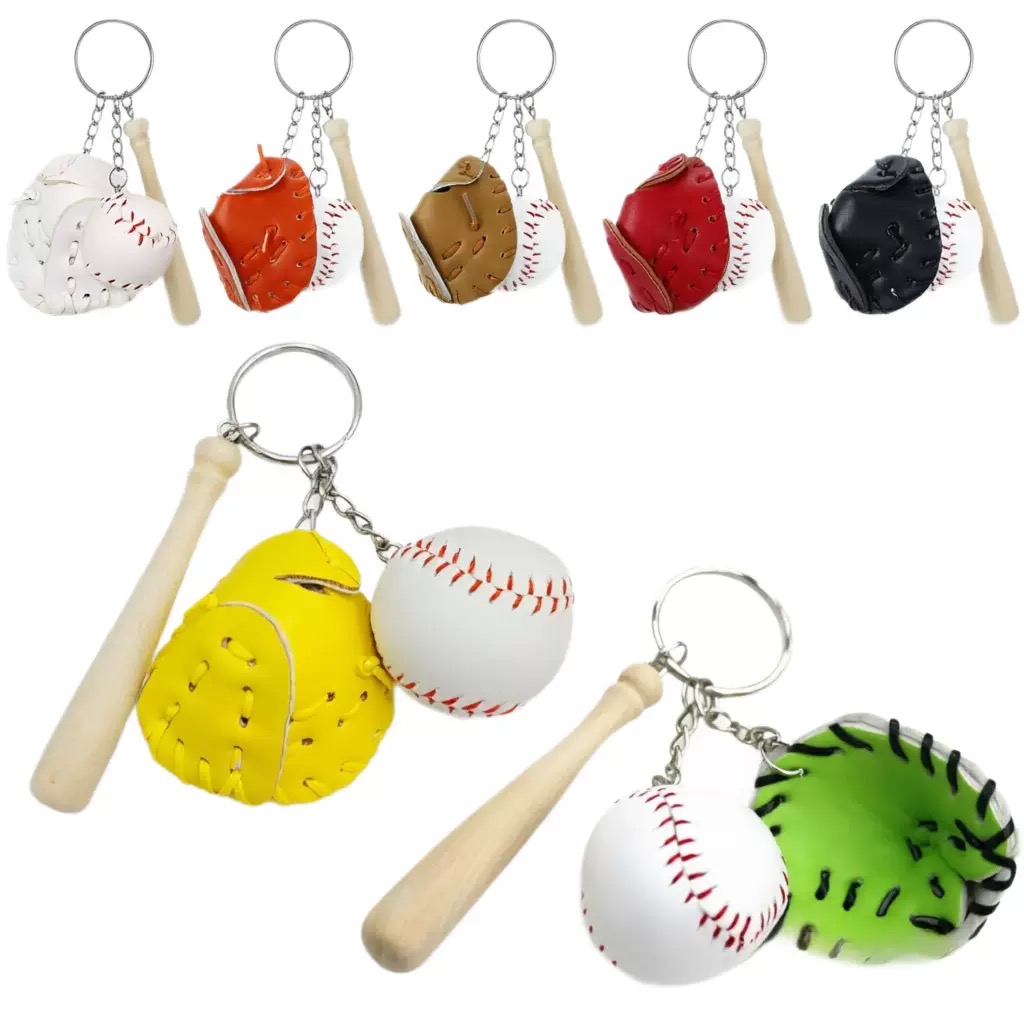Ornament Ball Set - Breloczek do kluczy z piłką baseballową