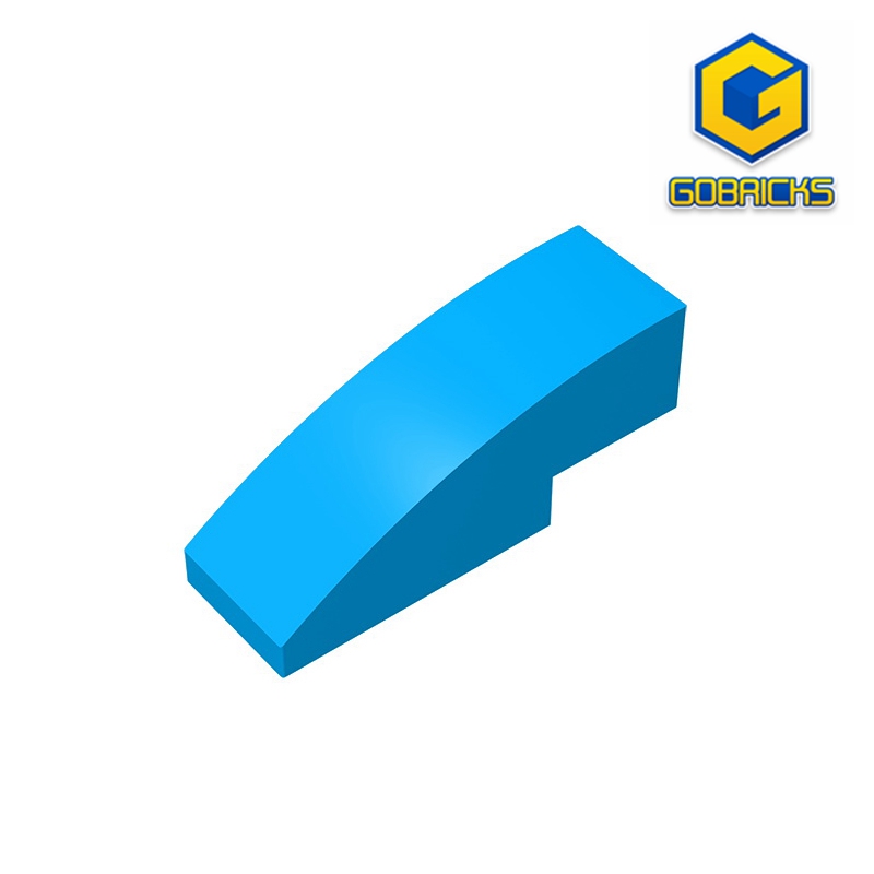 Lego Set City - Gobricks 11477 10 SZT. Zakrzywione Klocki