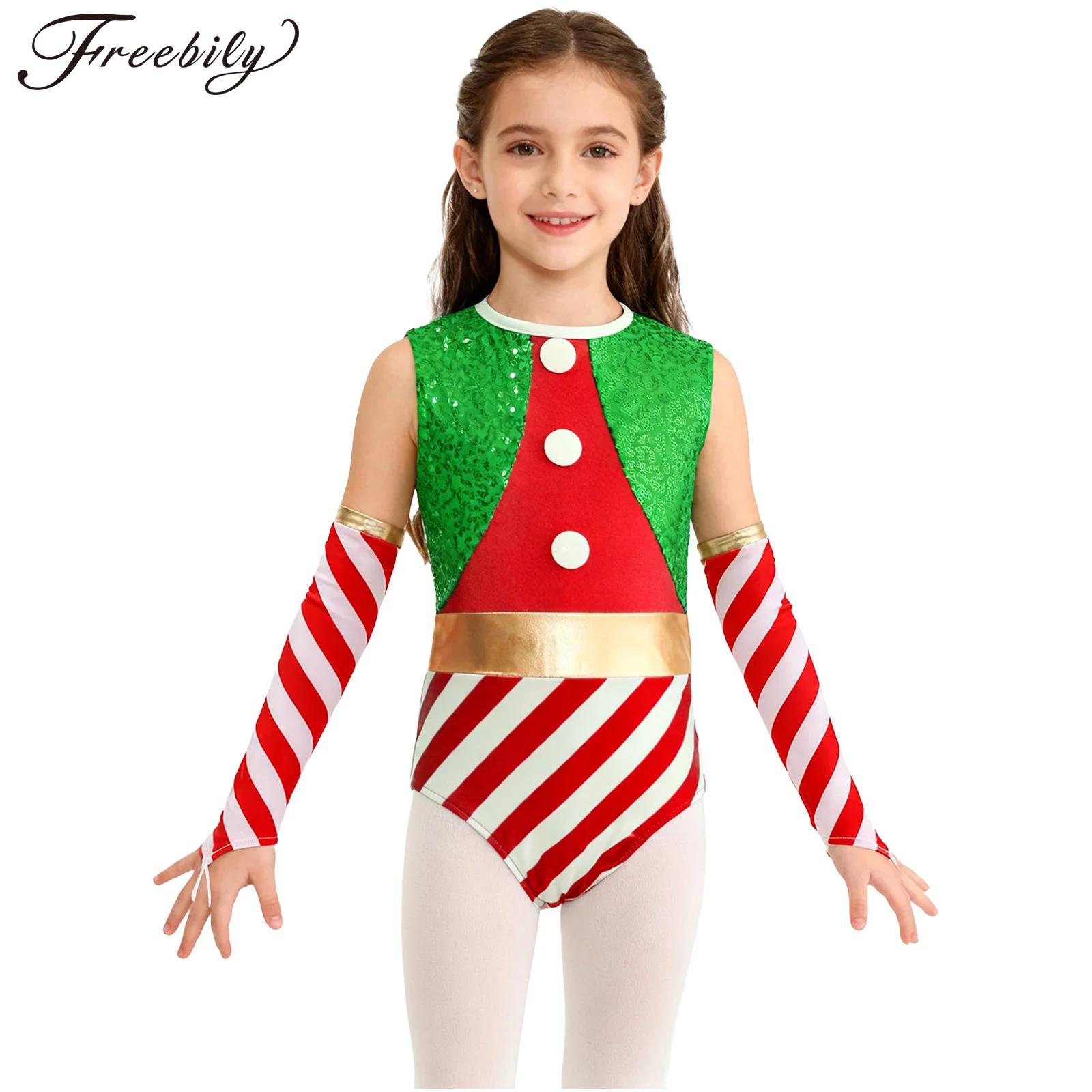 Elf Costume Christmas - Strój Świąteczny dla Dziewczynki, Kostium Świętego
