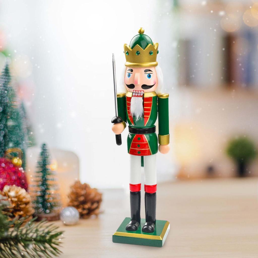 Nutcracker Figurine - Drewniana figurka Dziadka do Orzechów na