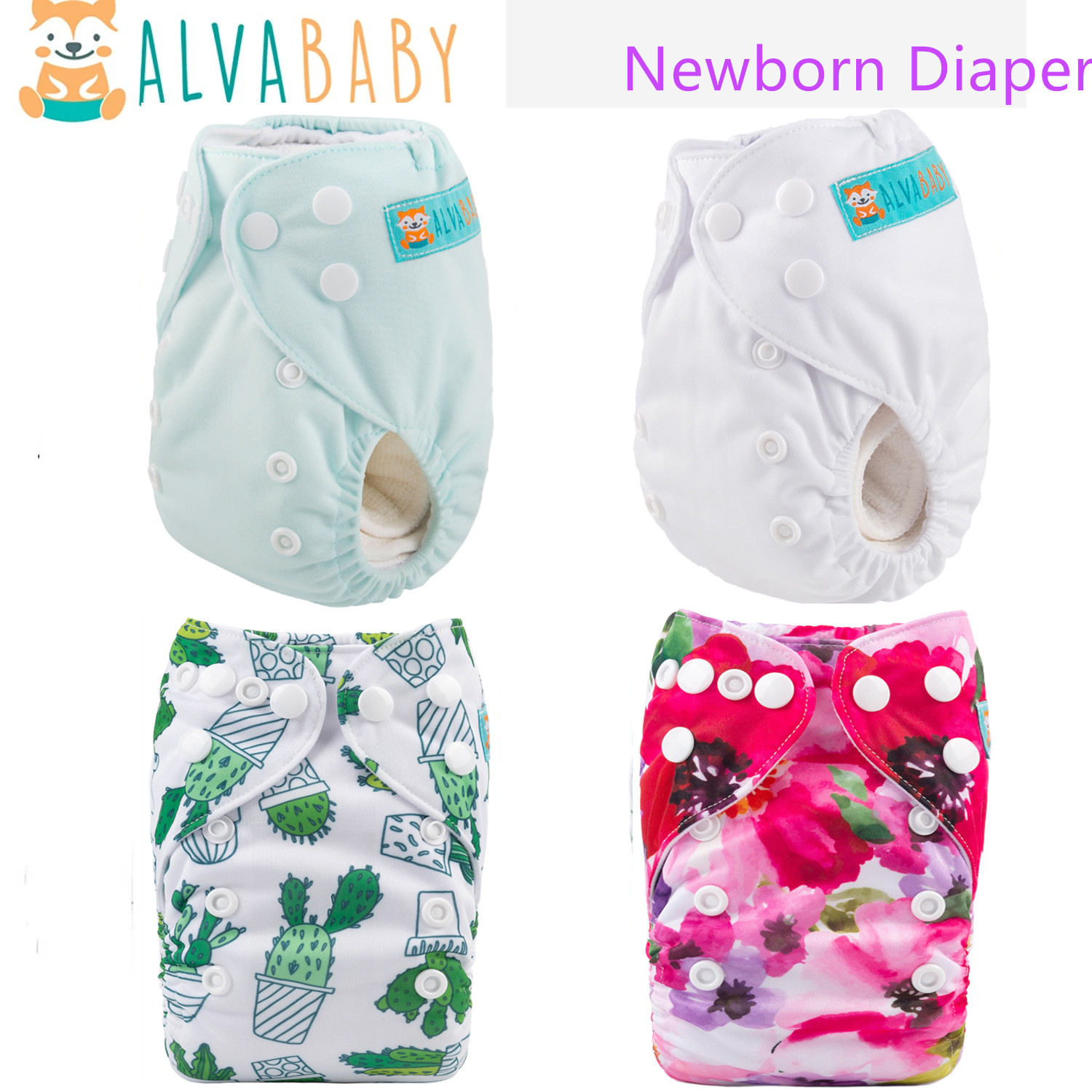 Pampers Diaper Premium Care - 1 szt. Pielucha ALVABABY dla noworodka