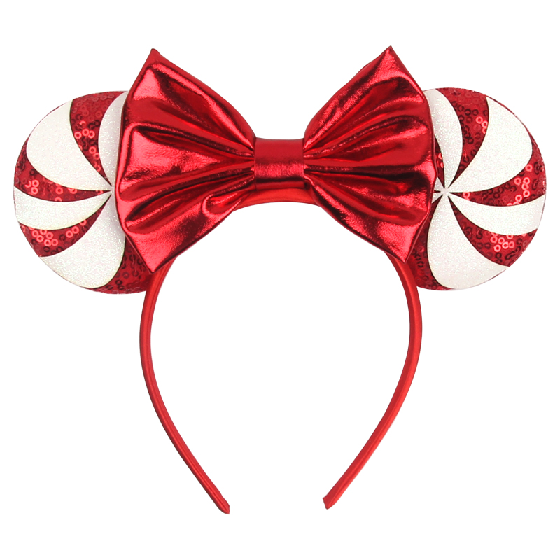Ribbon Bow Gift - Opaska do włosów z uszami Myszki