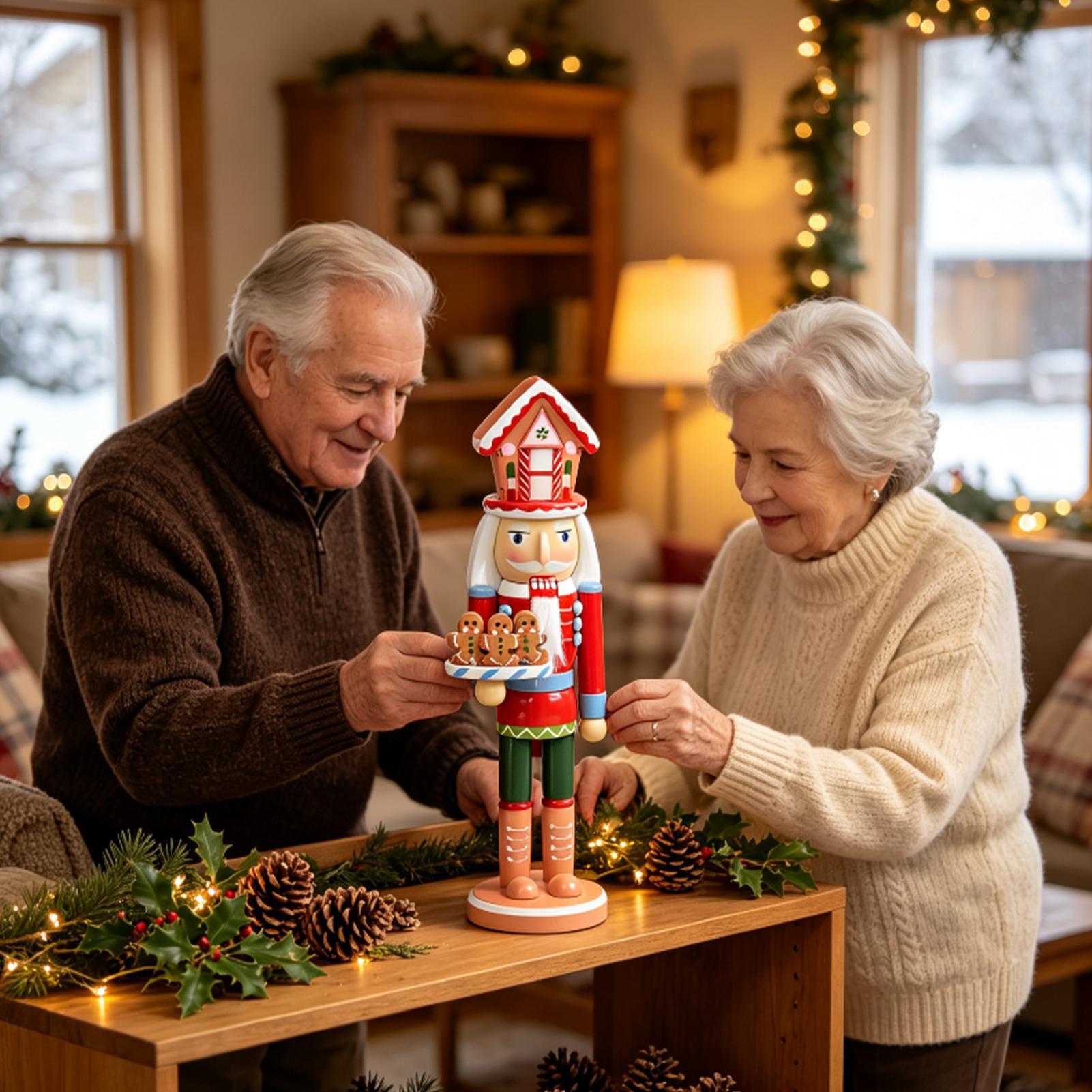 Nutcracker Figurine - Dekoracje świąteczne z dziadkiem do orzechów,