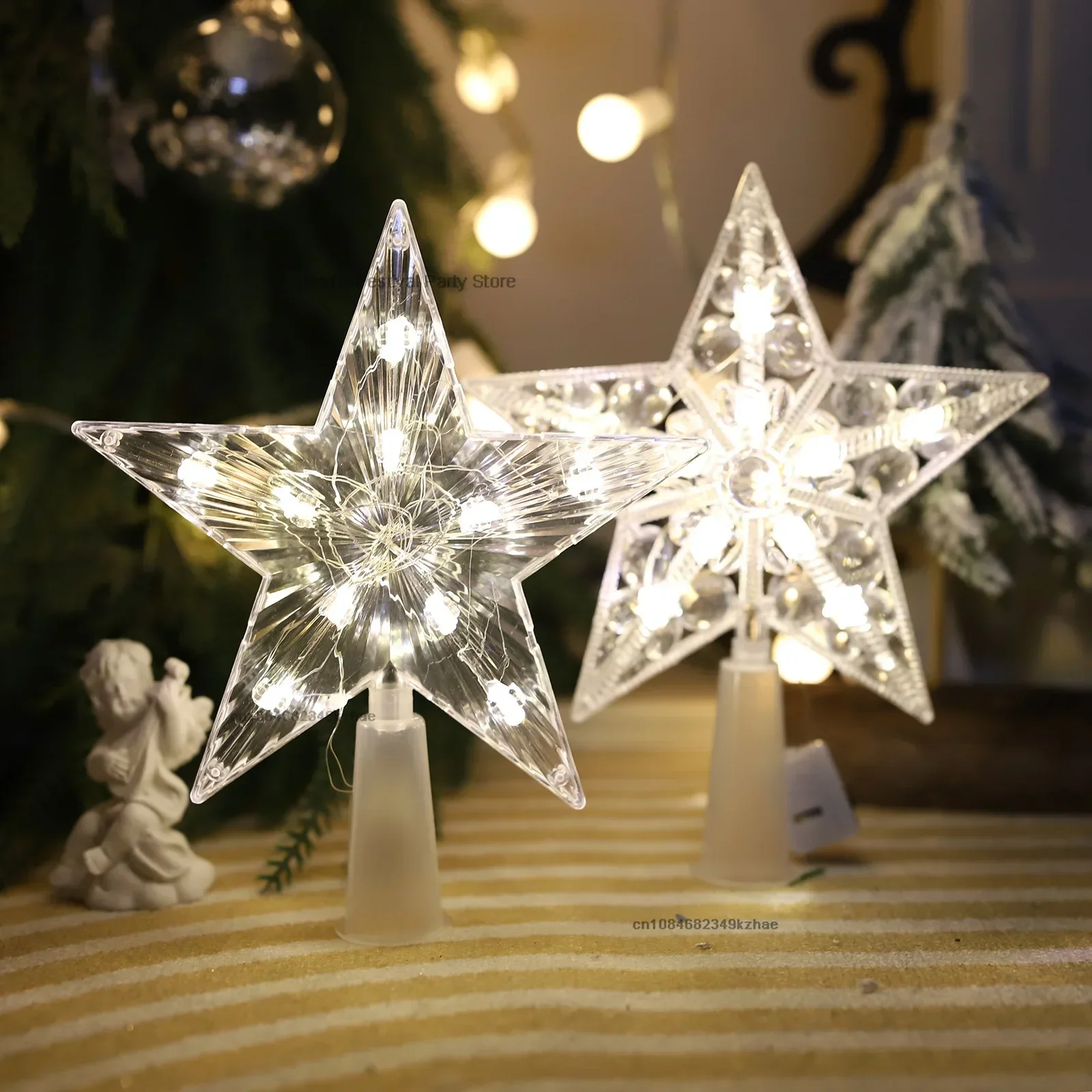 15CM LED ozdoby choinkowe wyka – Star Tree Topper recenzja i cena