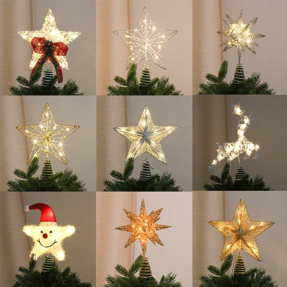 Ozdoba na choinkę 3D z brokato – Star Tree Topper recenzja i cena