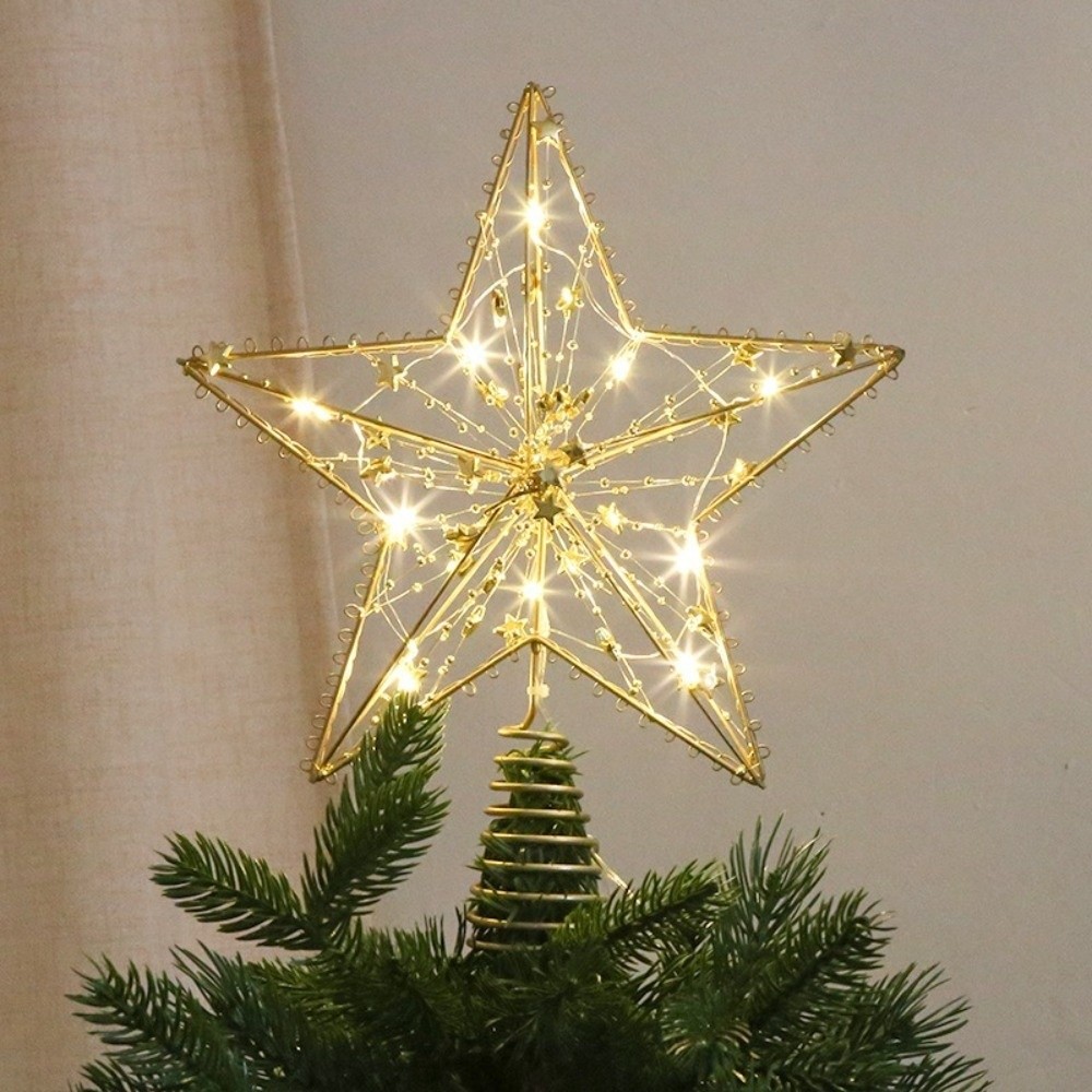 Ozdoba na choinkę 3D z brokato – Star Tree Topper recenzja i cena