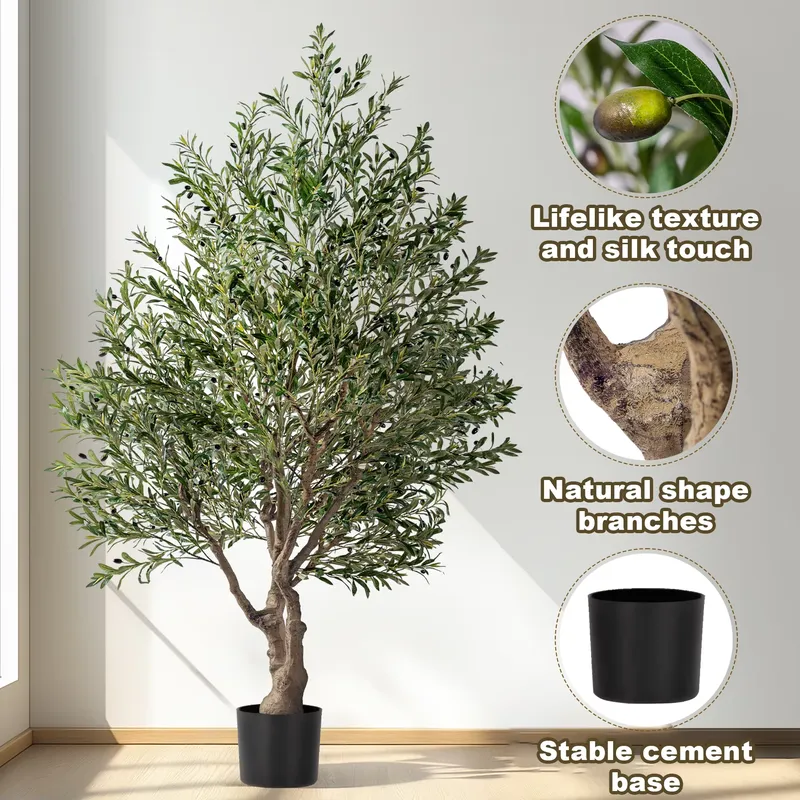 Duża sztuczna drzewa oliwna Ti – Christmas Tree Artificial recenzja i cena