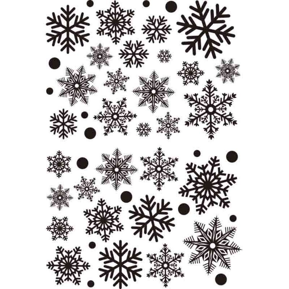 30 szt. PVC Świąteczne Naklejk – Snowflake Window Decal recenzja i cena