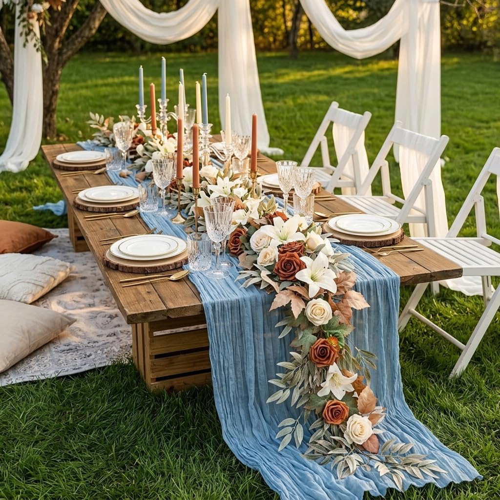 Zestaw 10 bieżników na stół z  – Christmas Table Runner recenzja i cena