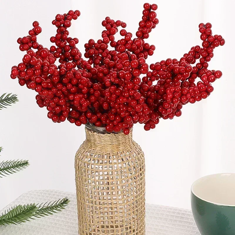 Sztuczne czerwone jagody na ch – Christmas Tree Artificial recenzja i cena