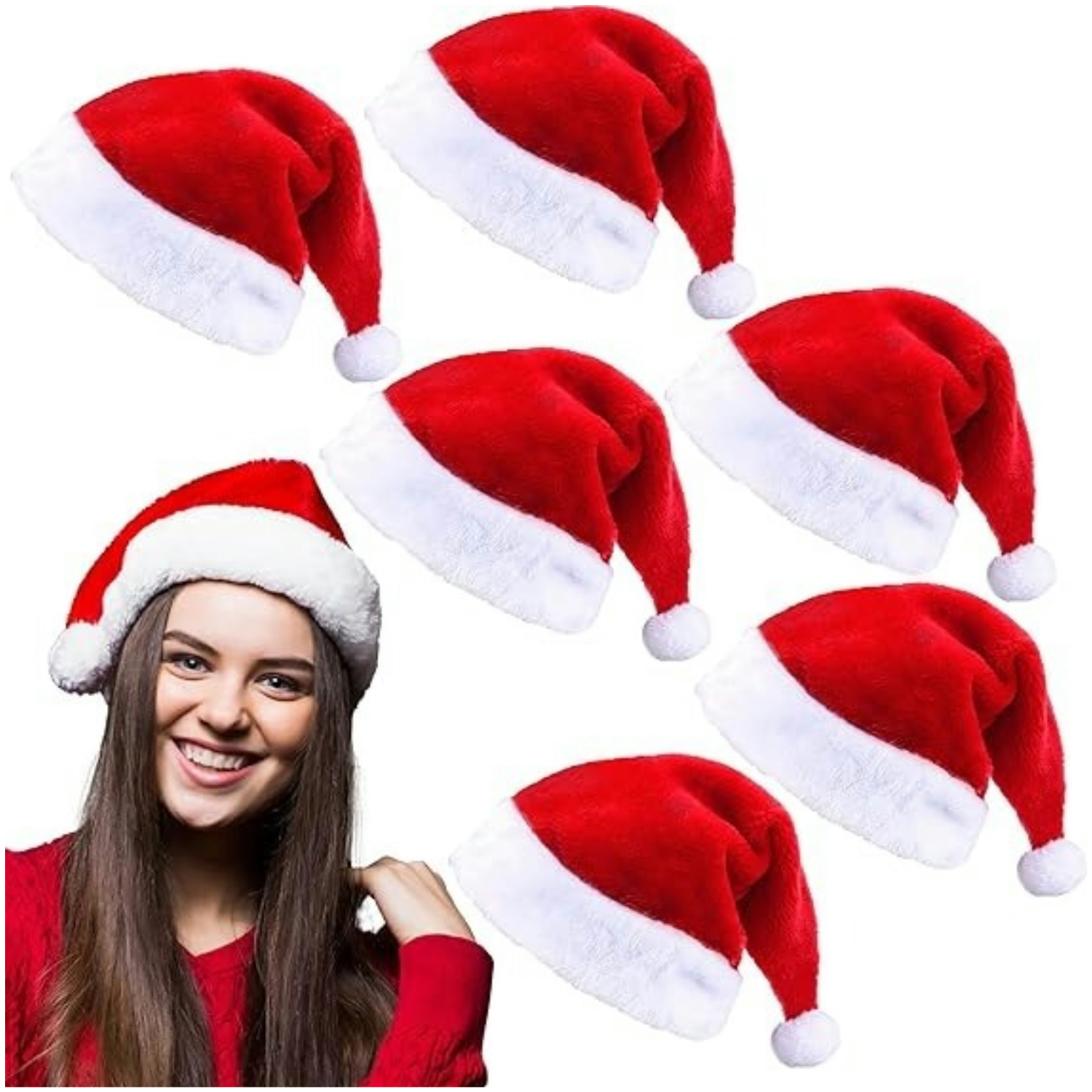 Zestaw puszystych czerwonych c – Santa Hat Plush recenzja i cena