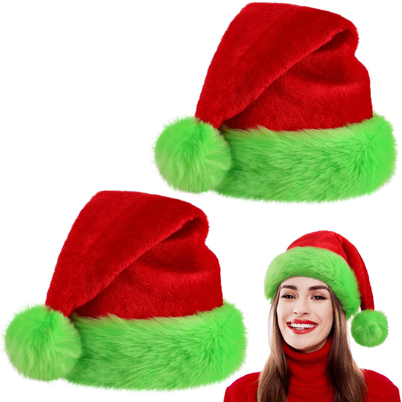 1 szt., Czapka Świętego Mikoła – Santa Hat Plush recenzja i cena