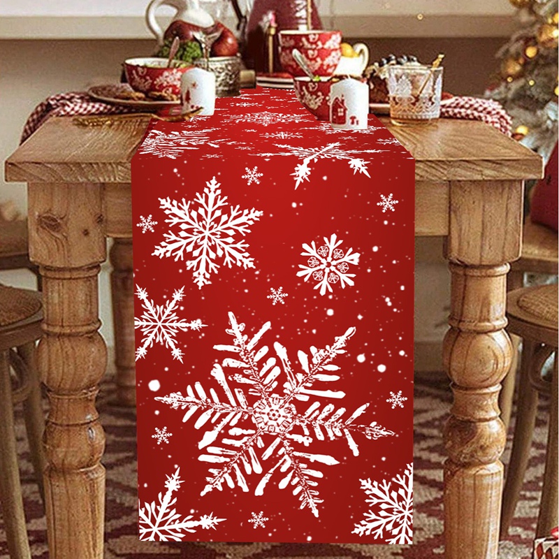 Świąteczny bieżnik na stół, św – Christmas Table Runner recenzja i cena