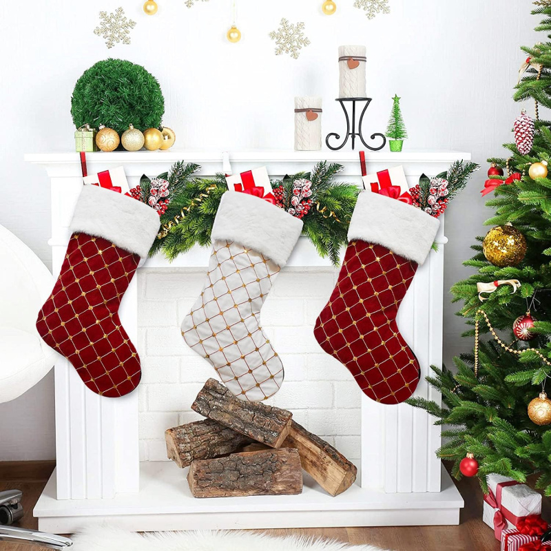 Świąteczna skarpeta na prezent – Christmas Stocking Hanging recenzja i cena