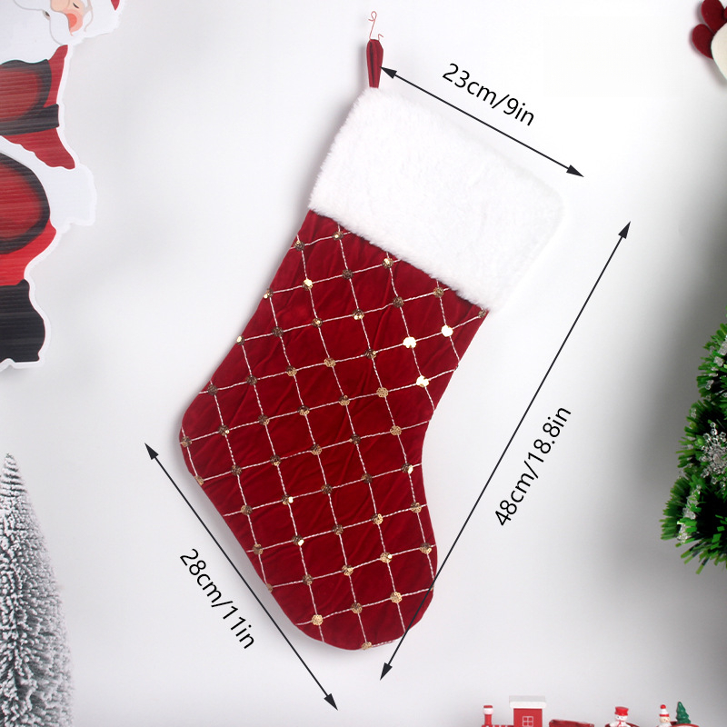 Świąteczna skarpeta na prezent – Christmas Stocking Hanging recenzja i cena
