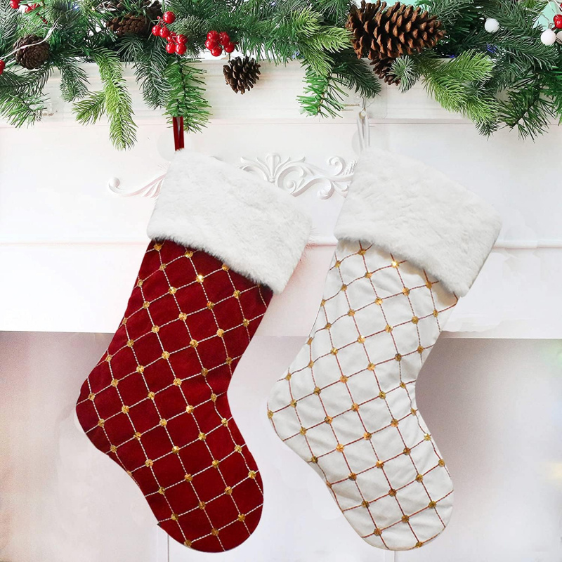 Świąteczna skarpeta na prezent – Christmas Stocking Hanging recenzja i cena