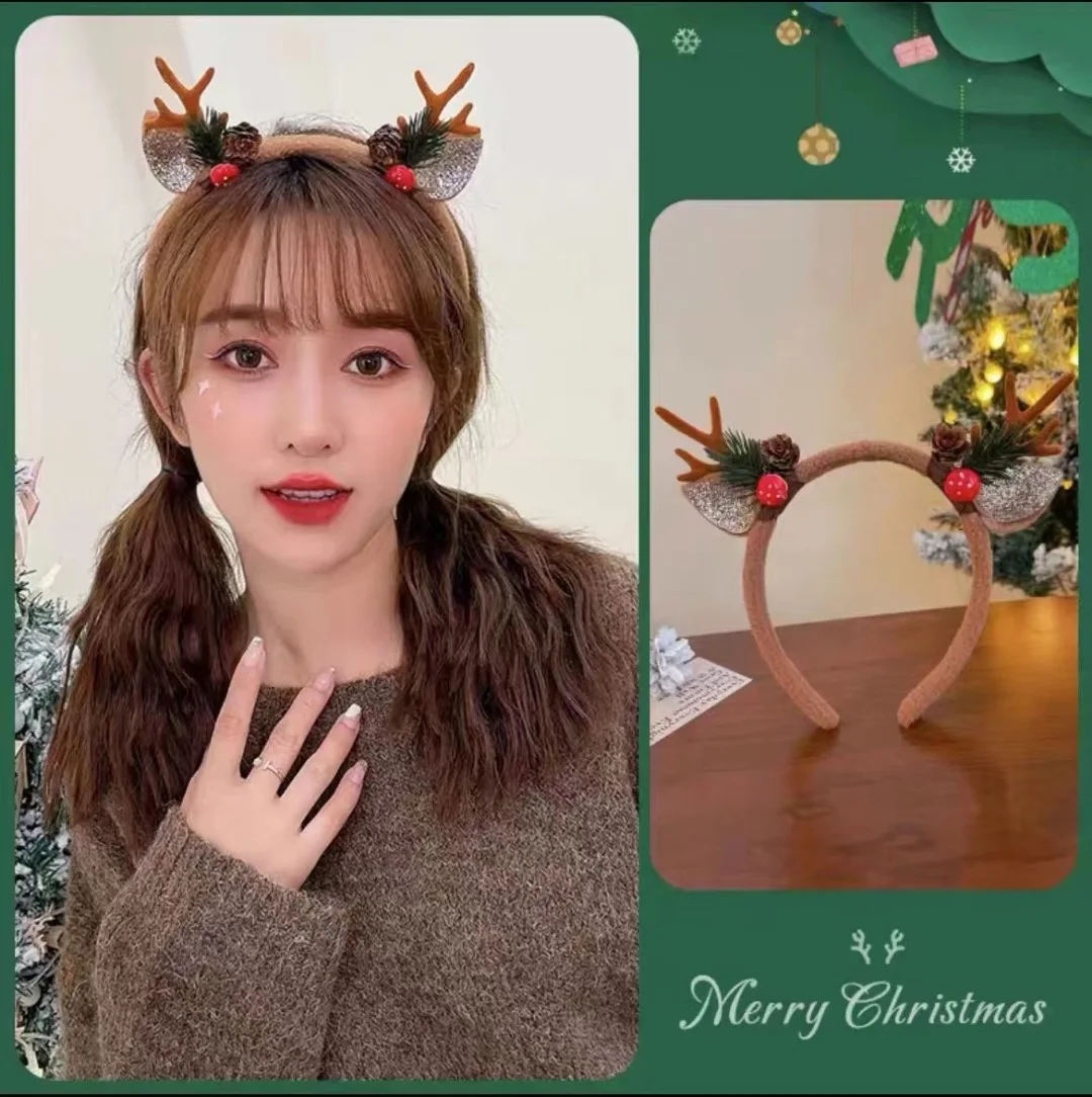Świąteczna opaska na głowę por – Reindeer Antlers Headband recenzja i cena