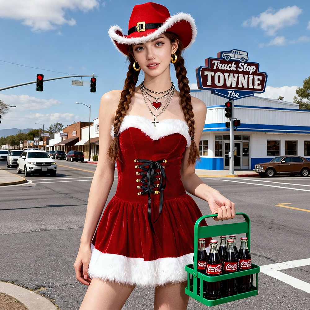 Seksowny pluszowy czerwony str – Santa Hat Plush recenzja i cena