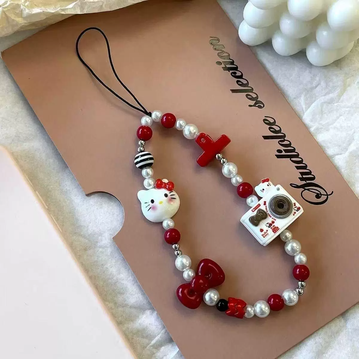 Słodki, uroczy pasek do telefo – Ribbon Bow Gift recenzja i cena