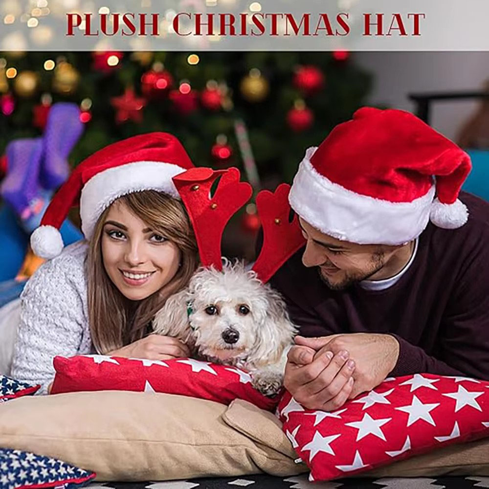 Nowy świąteczny kapelusz dla d – Santa Hat Plush recenzja i cena