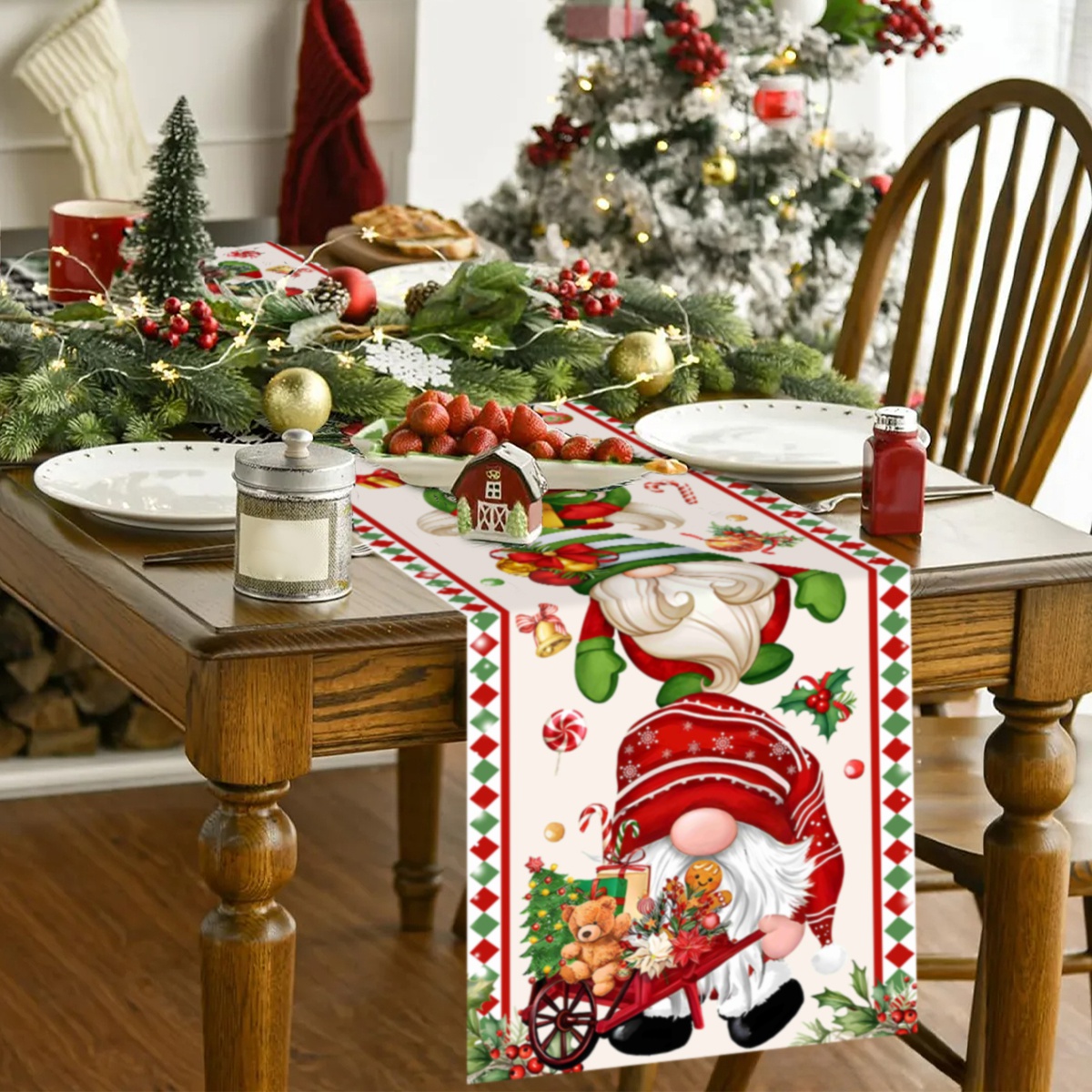 Świąteczny bieżnik na stół Bez – Christmas Table Runner recenzja i cena