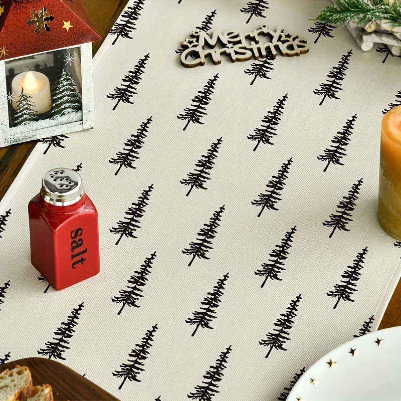 Prosty bieżnik na stół z motyw – Christmas Table Runner recenzja i cena