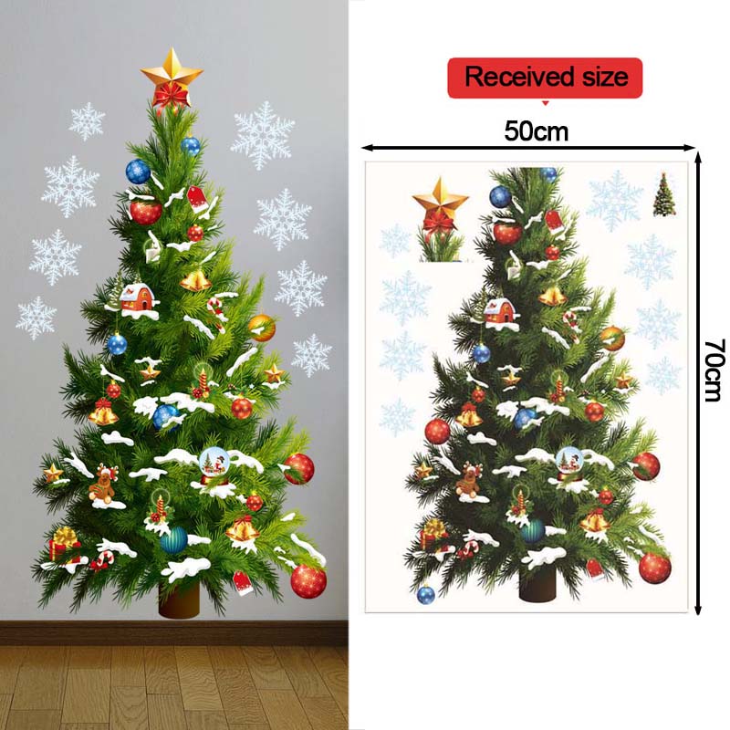 Choinka Naklejki ścienne Nakle – Snowflake Window Decal recenzja i cena