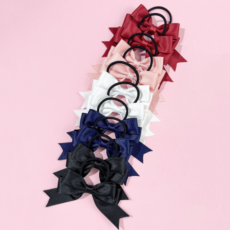 2 sztuki gumek do włosów z kok – Ribbon Bow Gift recenzja i cena