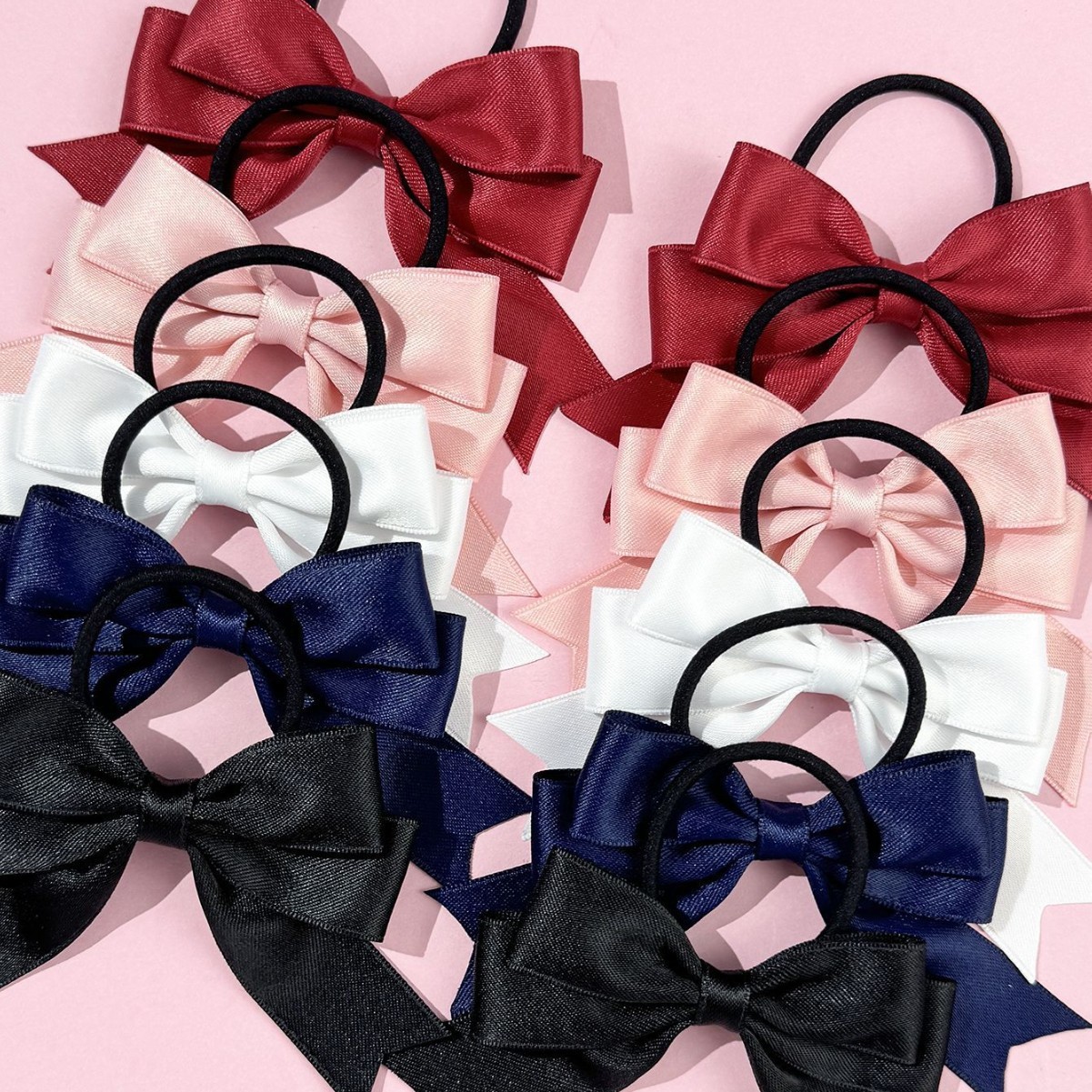 2 sztuki gumek do włosów z kok – Ribbon Bow Gift recenzja i cena