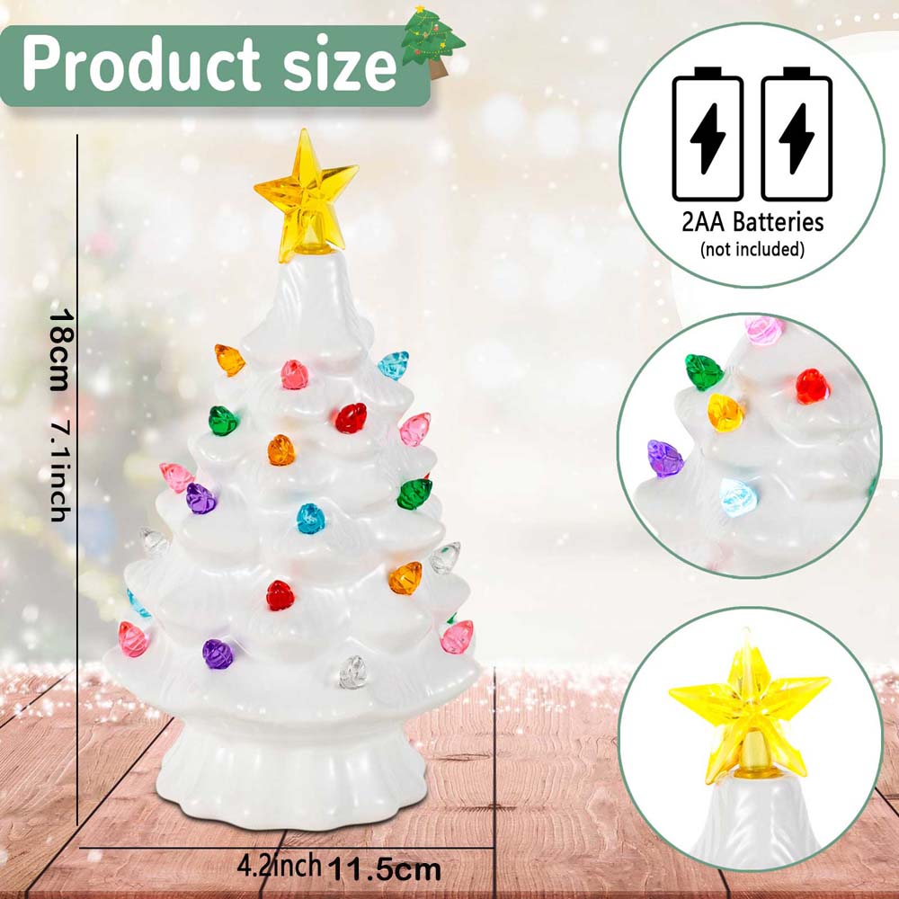 7-calowy ceramiczny wystrój wi – Star Tree Topper recenzja i cena