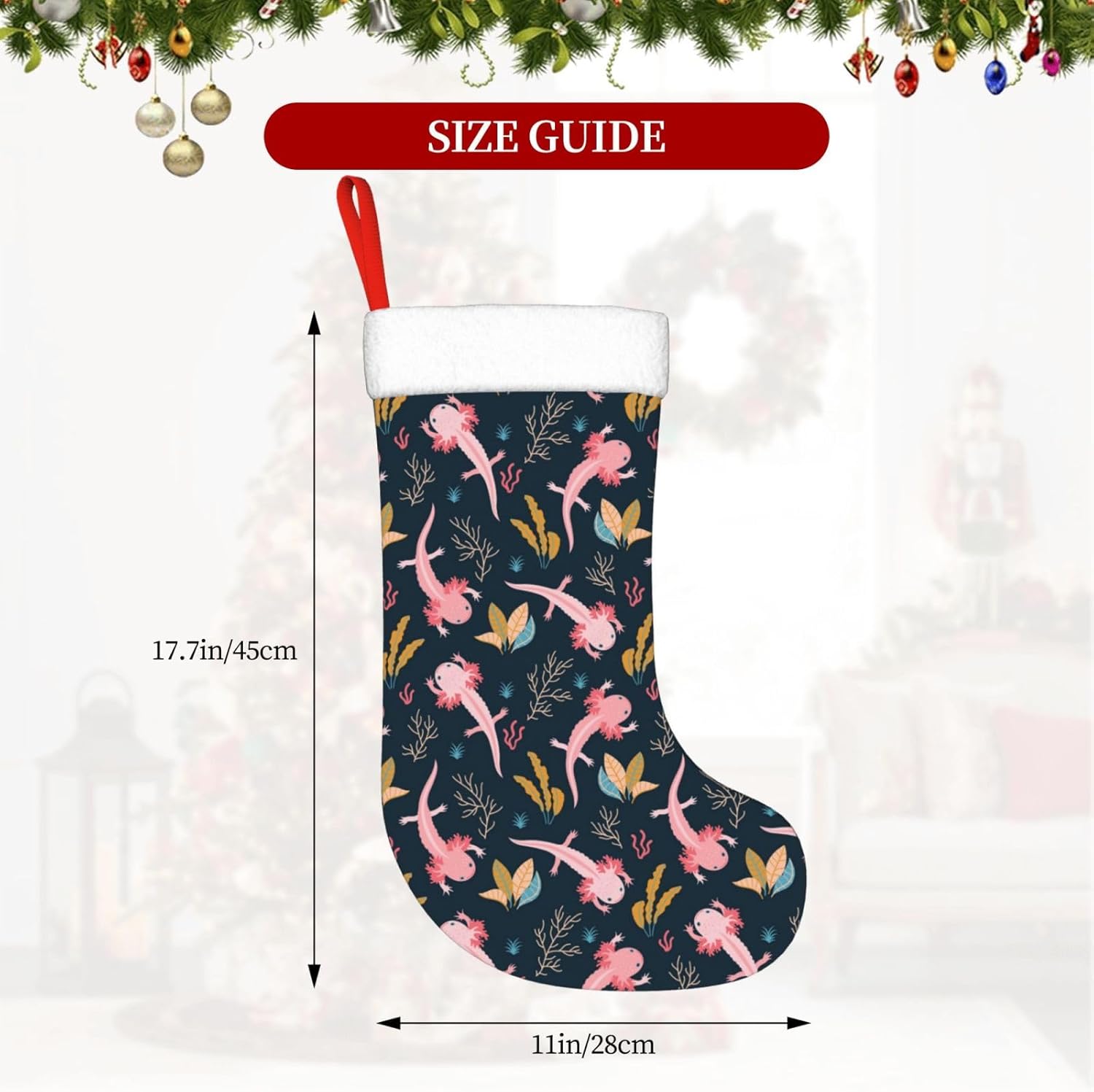 Urocze świąteczne skarpety z a – Christmas Stocking Hanging recenzja i cena