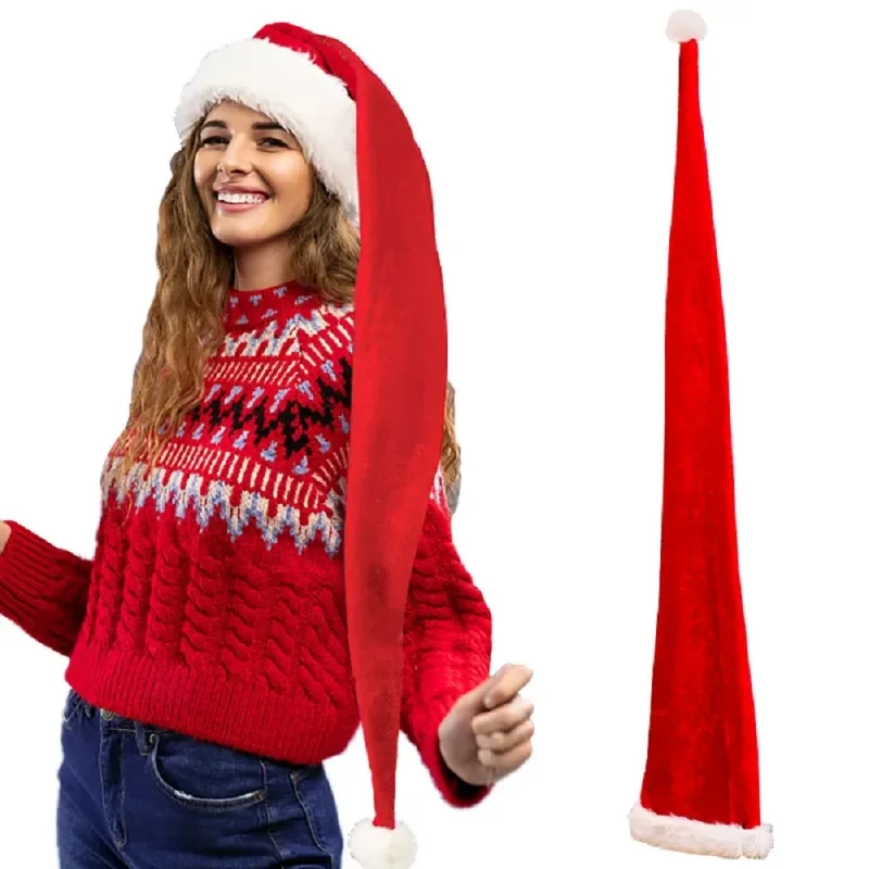 Miękki, pluszowy, bardzo długi – Santa Hat Plush recenzja i cena