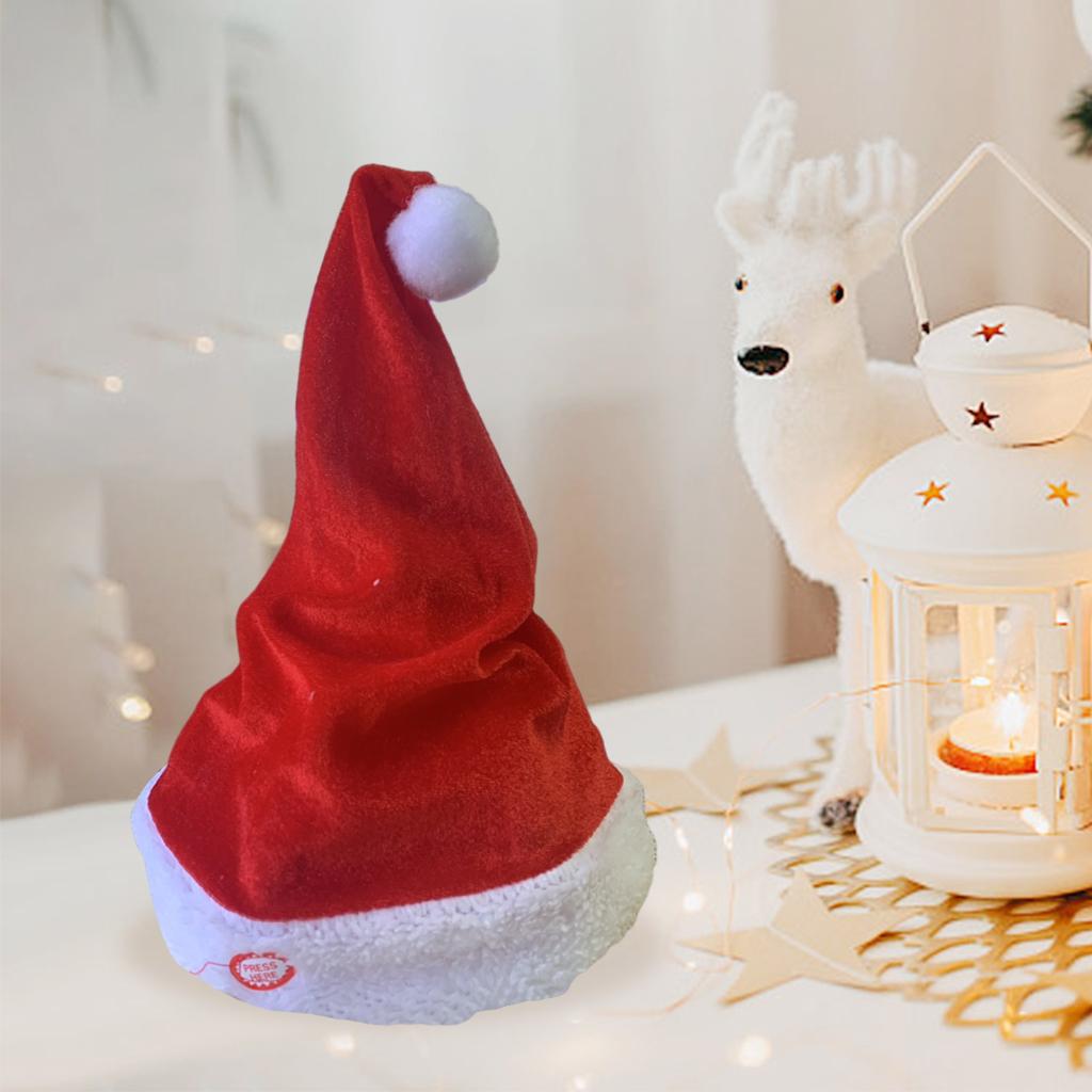 Śpiewający taniec czapki św. M – Santa Hat Plush recenzja i cena