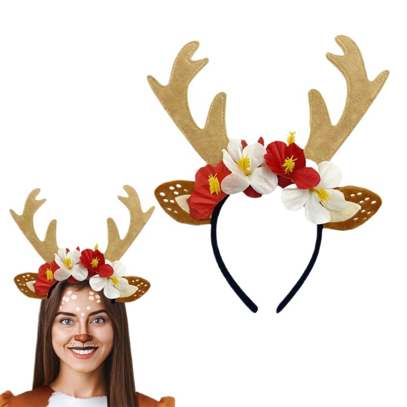Zestaw przebrania renifera: sp – Reindeer Antlers Headband recenzja i cena
