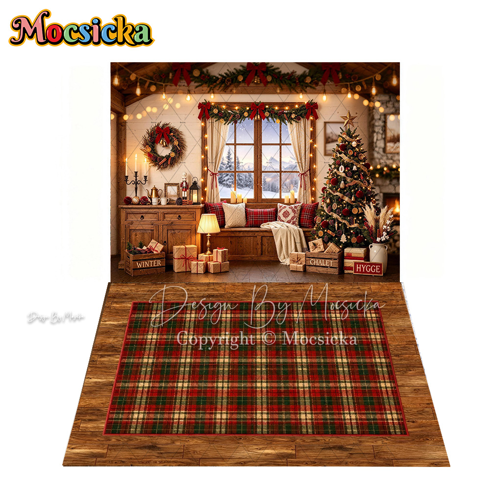 Tło fotograficzne Mocsicka Ret – Christmas Throw Blanket recenzja i cena