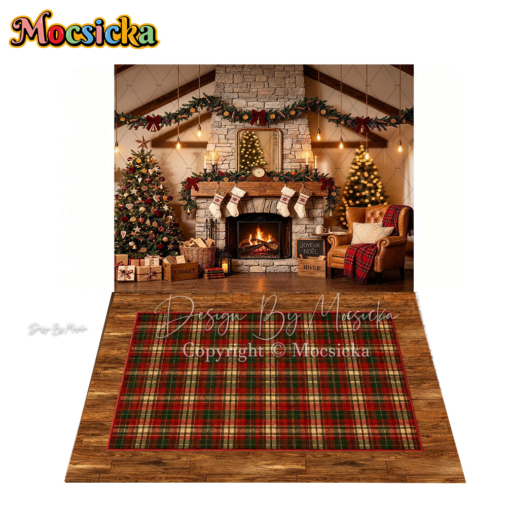 Tło fotograficzne Mocsicka Ret – Christmas Throw Blanket recenzja i cena