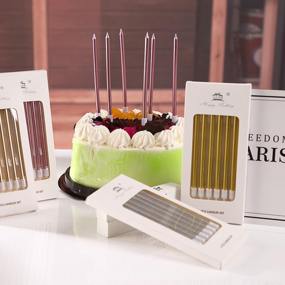 6/18 szt. Metalowe Złote Srebr – Holiday Candle Set recenzja i cena