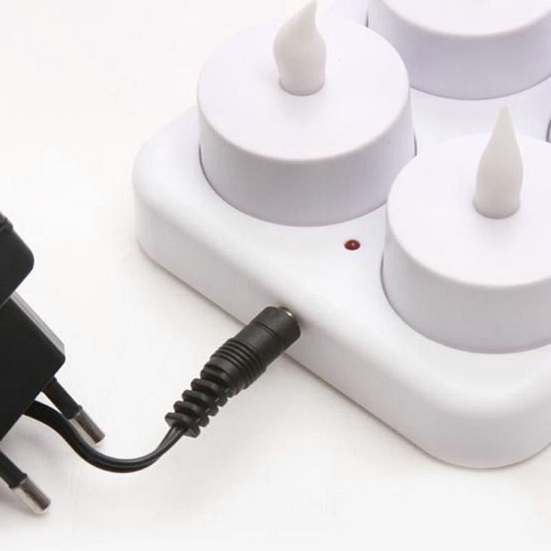 Zestaw 12 ładowalnych, bezpłom – Holiday Candle Set recenzja i cena