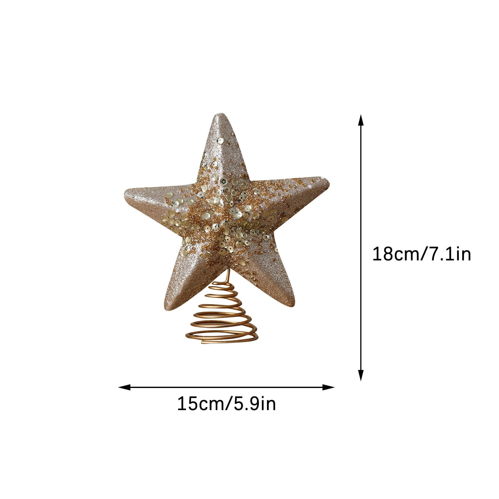 Gwiazda na szczyt choinki, bły – Star Tree Topper recenzja i cena