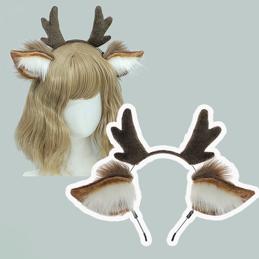 Opaska na głowę z rogami renif – Reindeer Antlers Headband recenzja i cena