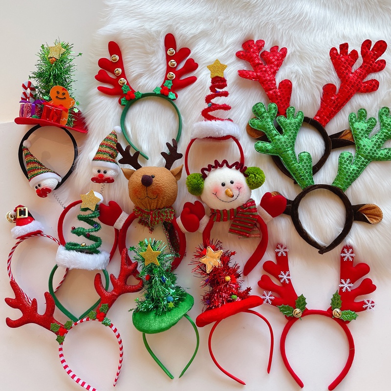 1-15 szt. Świąteczne Opaski na – Reindeer Antlers Headband recenzja i cena